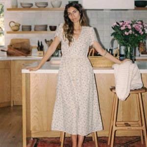 Christy Dawn The Dawn Dress Long Floral Print Dress